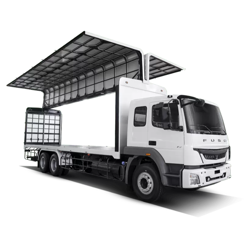 Xe thùng kín cánh dơi Fuso FJ285
